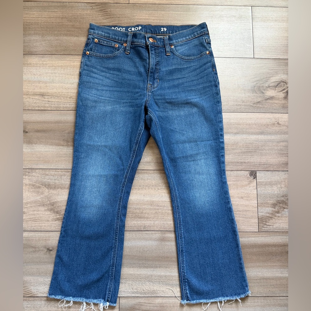 J. Crew Dark Blue Flare Jeans size29 boot cut
